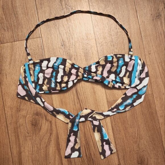 Diane Von Furstenberg 2 Piece Bikini Swimsuit Size M - Picture 3 of 8